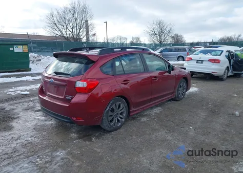 2015 Subaru Impreza 2.0I Sport Limited z USA, uszkodzony, nr VIN JF1GPAV67FH281940